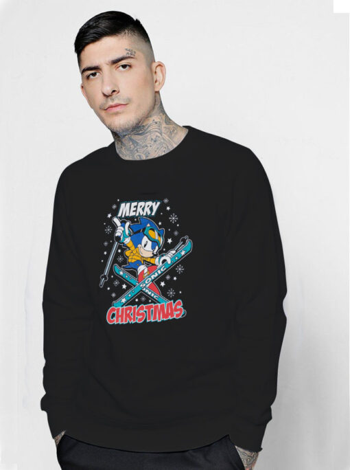 Sonic The Hedgehog Merry Christmas Sweatshirt