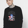 Sonic The Hedgehog Varsity Trio Movie Sweatshirt