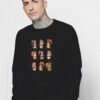 Squirrels Christmas Lights Decor Funny Sweatshirt