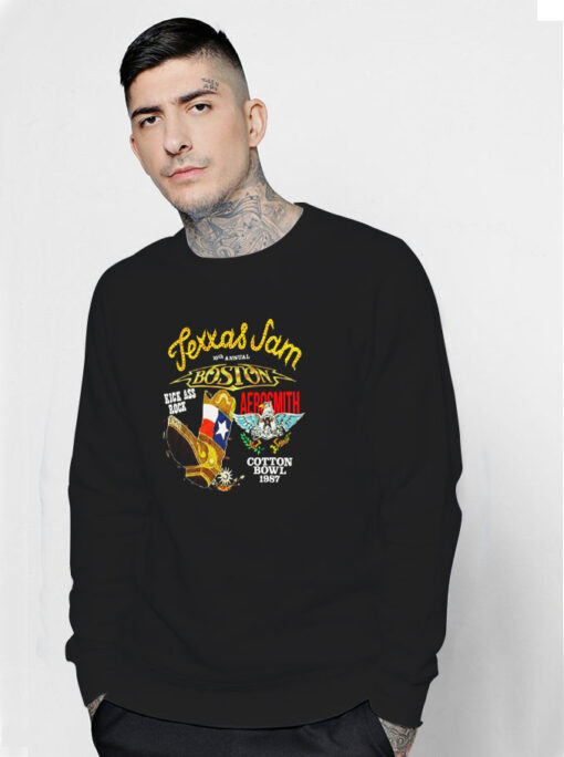 Texxas Jam 1987 Texxas Jam Alternate Back Event Sweatshirt
