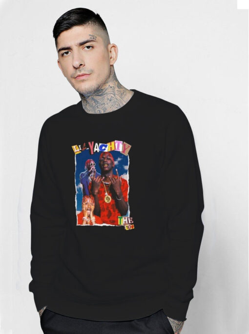 Vintage Lil Yachty Graphic Bootleg Sweatshirt