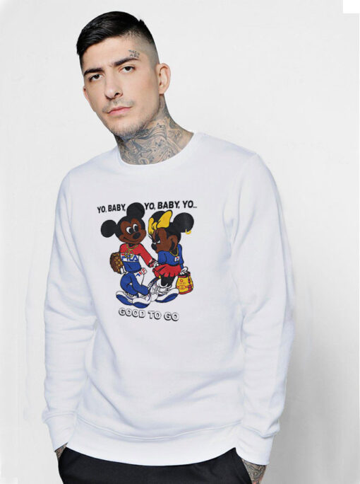 Vintage Mickey Mouse Yo Baby Yo Baby Sweatshirt