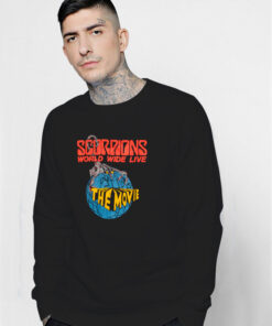 Vintage Scorpions World Wide Live The Movie Sweatshirt