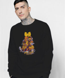 Wu Tang Clan Band Christmas Light Ugly Sweatshirt