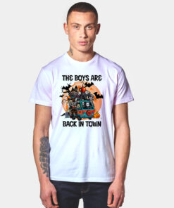 The Boys Are Back In Town Halloween T Shirt